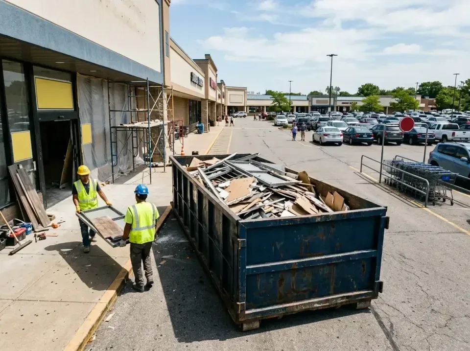 retail-store-renovation-debris-003 — frequently asked questions, Roll-off Dumpster Rentals in Bealeton, VA